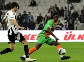 Beşiktaş-Alanyaspor 1-1: Beraberlik