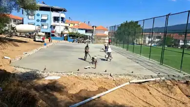 Kuyucak'ta Spor Alanları Yenilendi