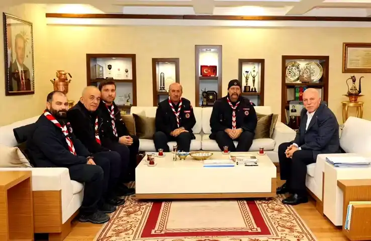 İzciler Erzurum'da Destek Aldı